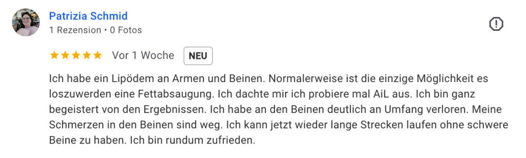 lipödembeschwerden reduzieren